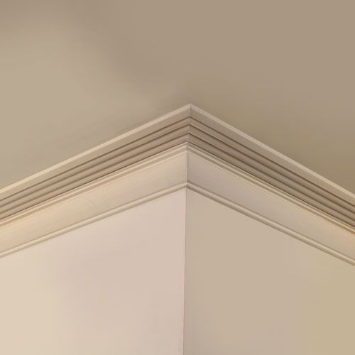 HPS3 Small Plain Run Reeded Cornice