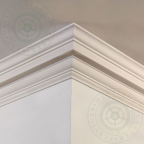 HPS13 Small Plain Run Cornice with Drip