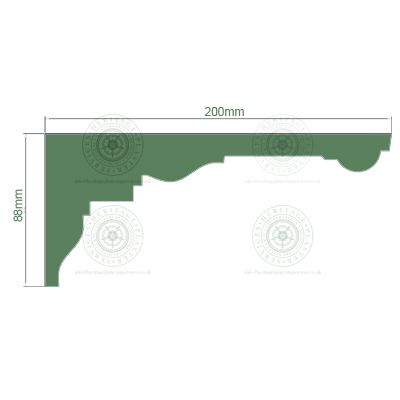 HPS5 Plain Run Cornice