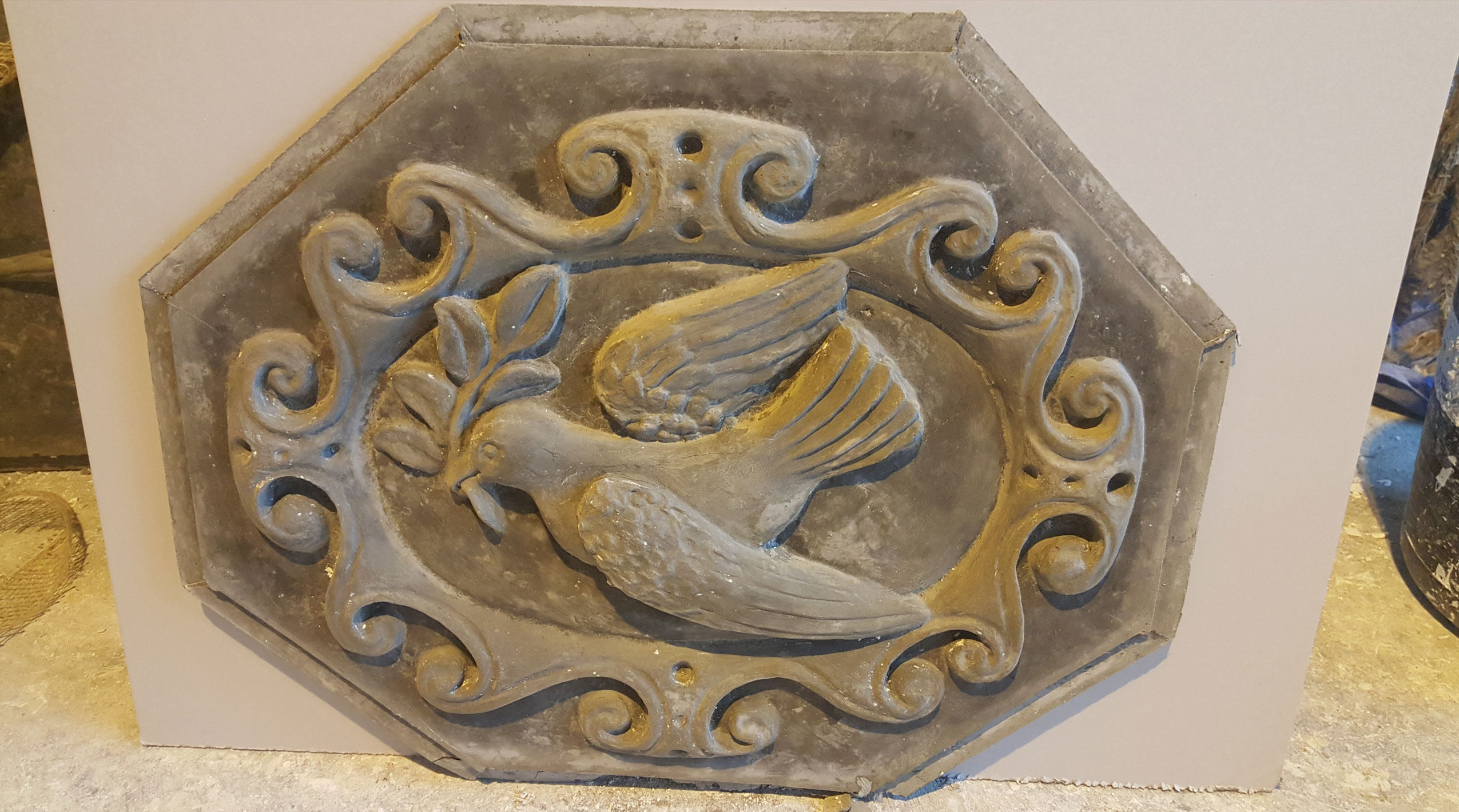Dove Ornamentation from Coggeshall
